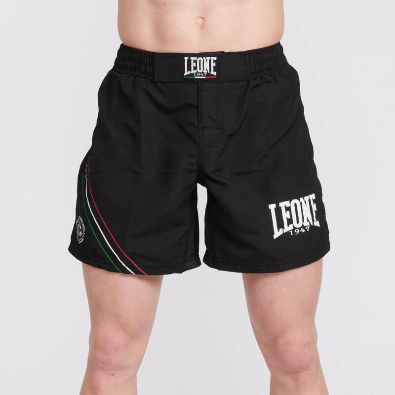 Short Leone MMA Flag Negru