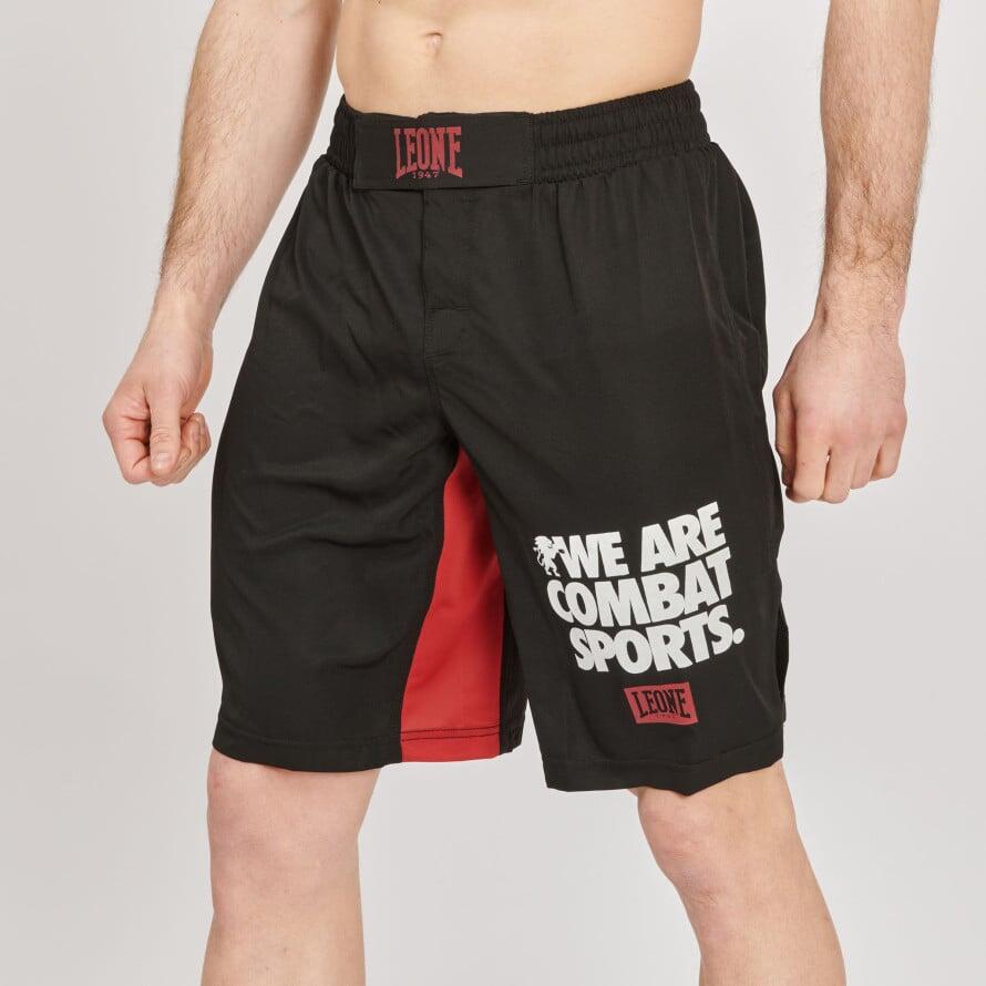 LEONE 1947 Pantalon MMA Leone1947  LOGO WACS negro/L