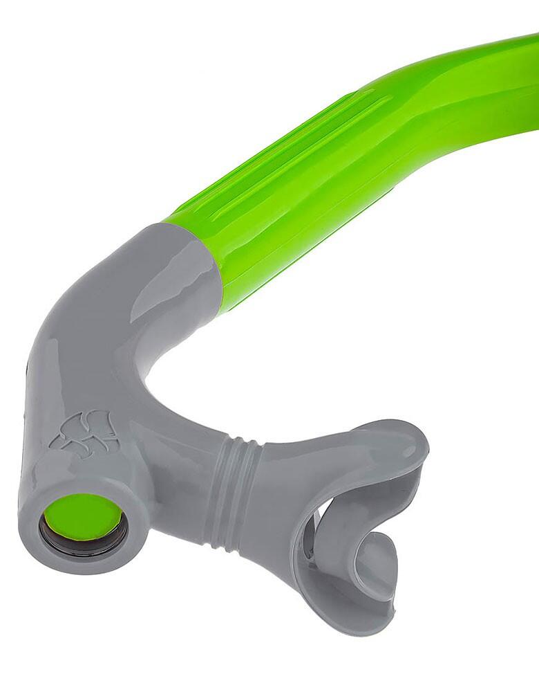 Masque de plongée Mad Wave Pro Junior - Vert 3/4