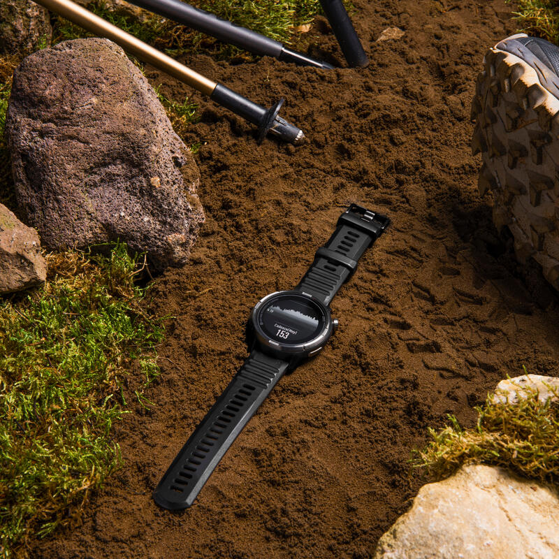 Refurbished - GPS-Uhr Smartwatch Multisportuhr - 900 by Coros schwarz - SEHR GUT