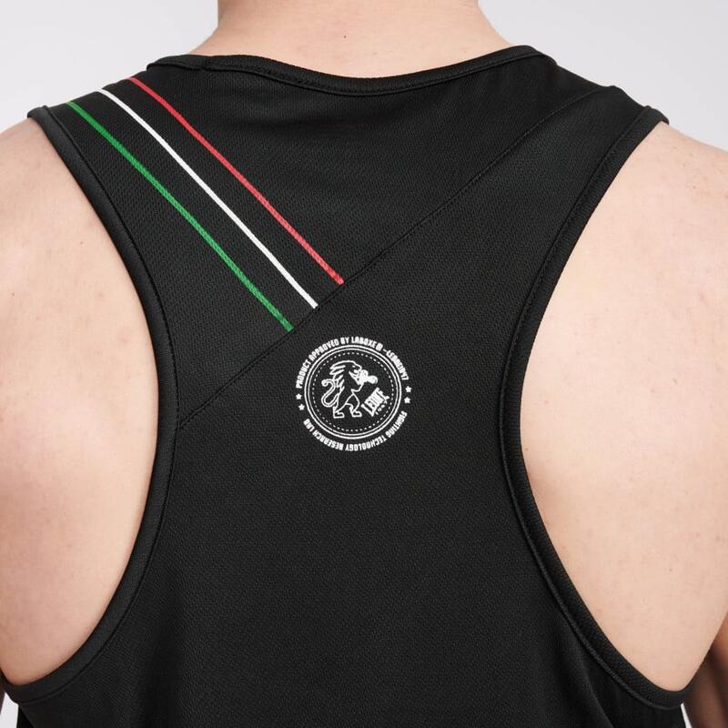 Maiou Leone Boxing Flag Negru