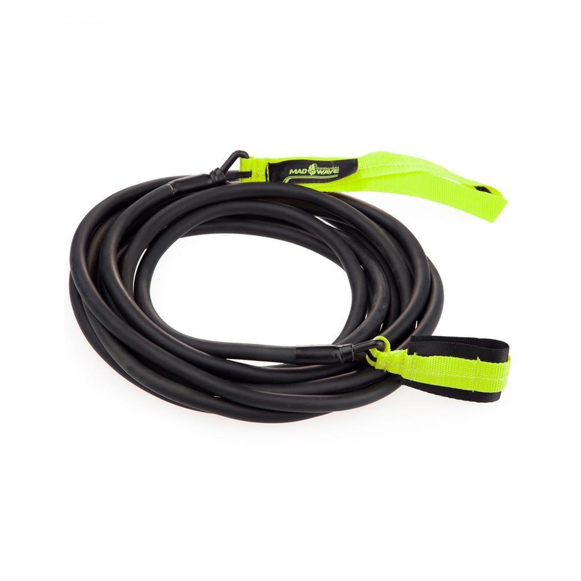 Corda elástica de resistência de 6m Verde 3.6-10.8 kg