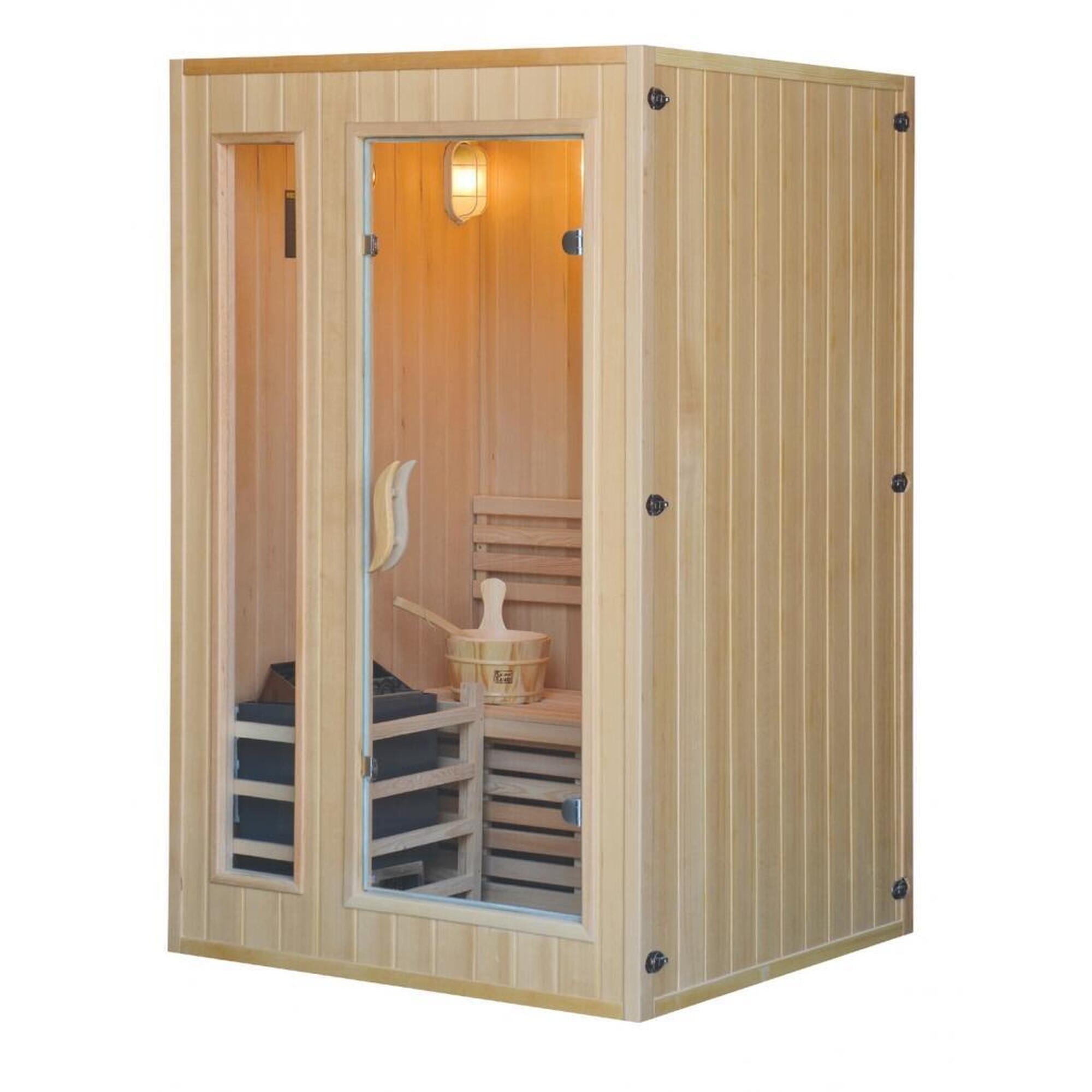 Atlantic Sauna The Snug Traditional 2 Person Sauna ATLANTIC SAUNAS