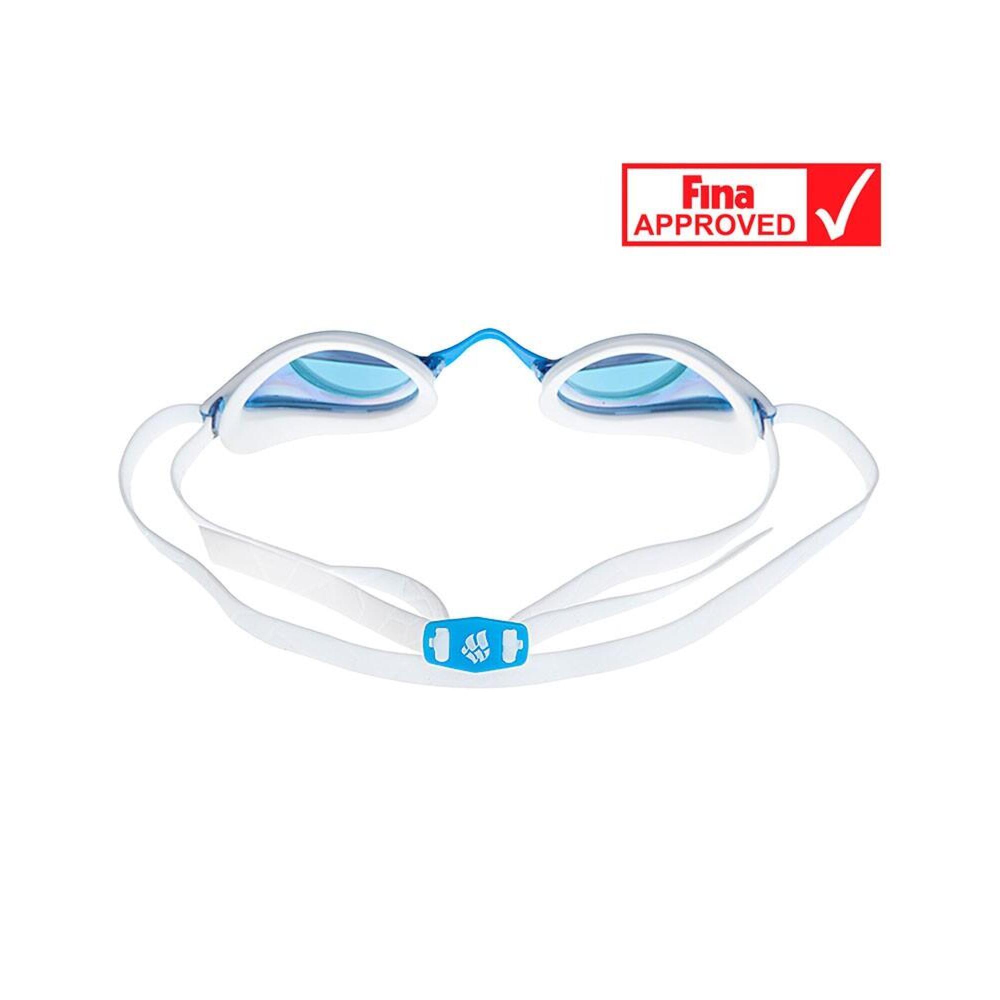 Ochelari Mad Wave Record Breaker Rainbow White / Blue
