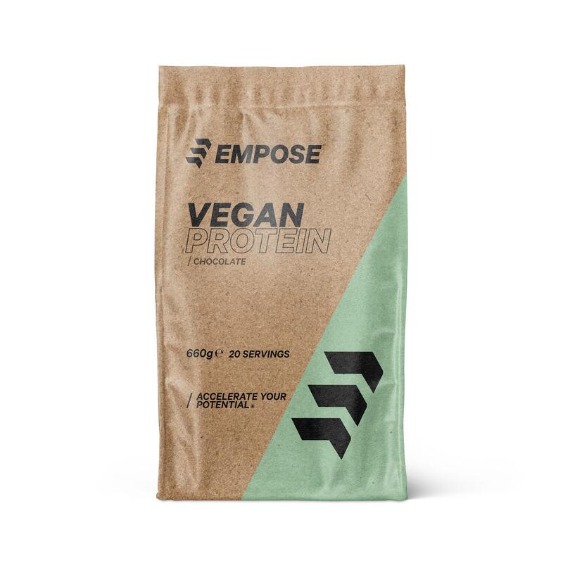 Vegan Protein - Plantaardig Eiwit Poeder - Vanille - 660 gram