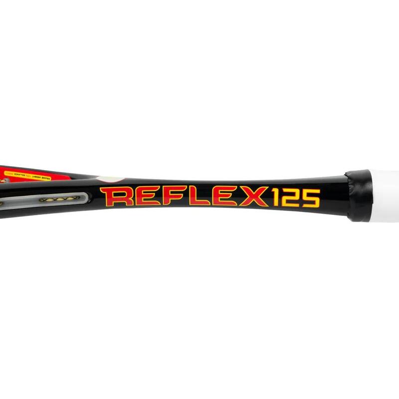 Reflex 125 Tarek Momen 中性碳纖維壁球拍 - 黑色