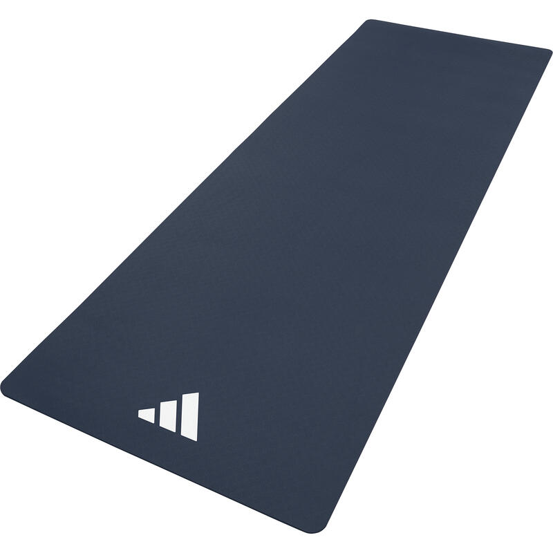 Adidas tapis de yoga 8mm bleu tracé