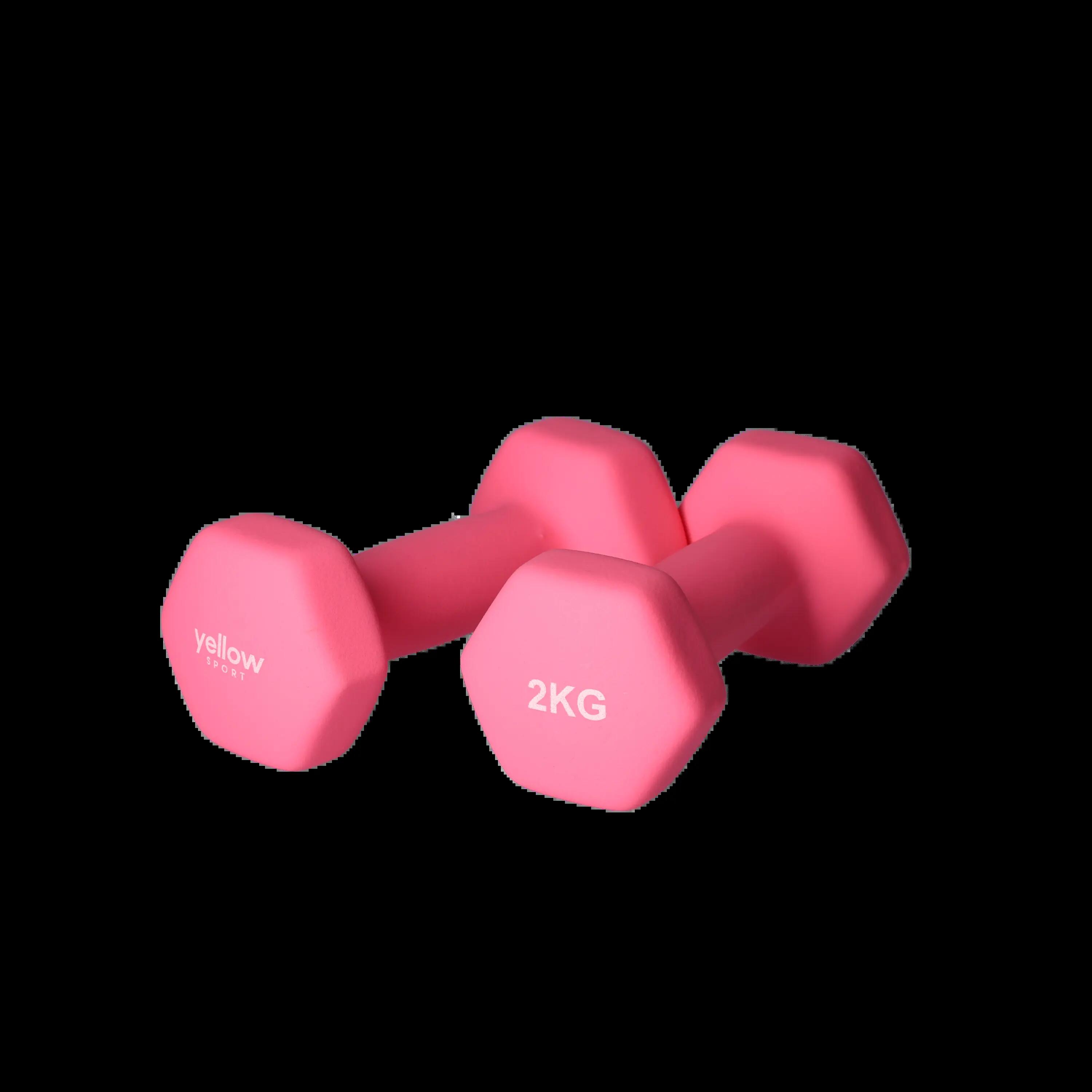 Zestaw dwóch hantelek do ćwiczeń - 2kg 2/5