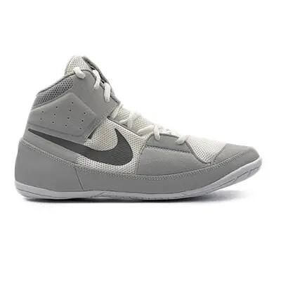 Ghete lupte Nike Fury Gri/Alb 2/4