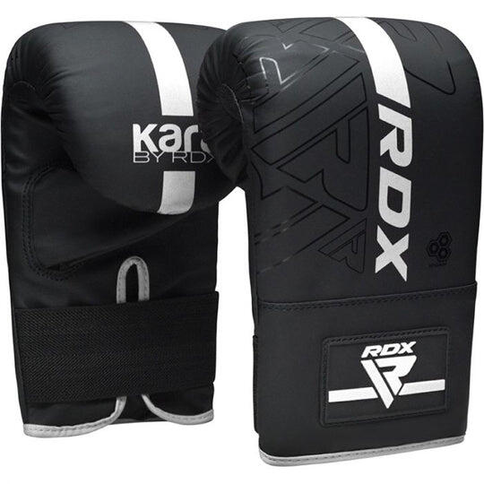 Gants de sac RDX F6 – Blanc Mat – Entraînement Boxe 2/6