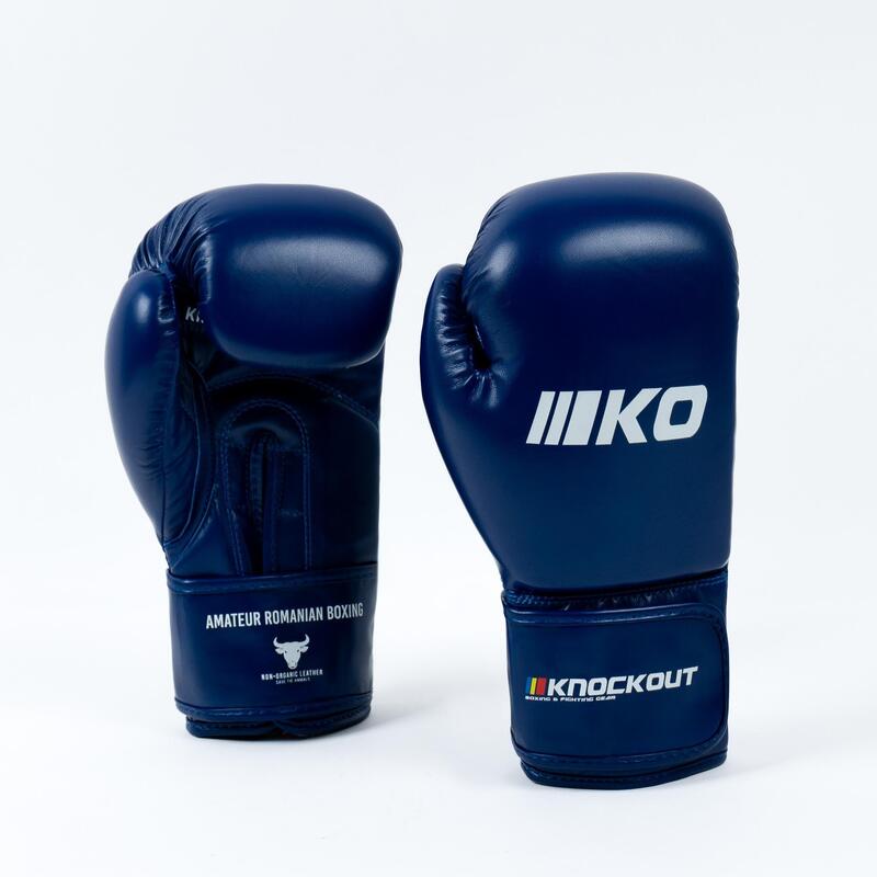 Manusi Box Knockout Competition 14OZ / Albastru