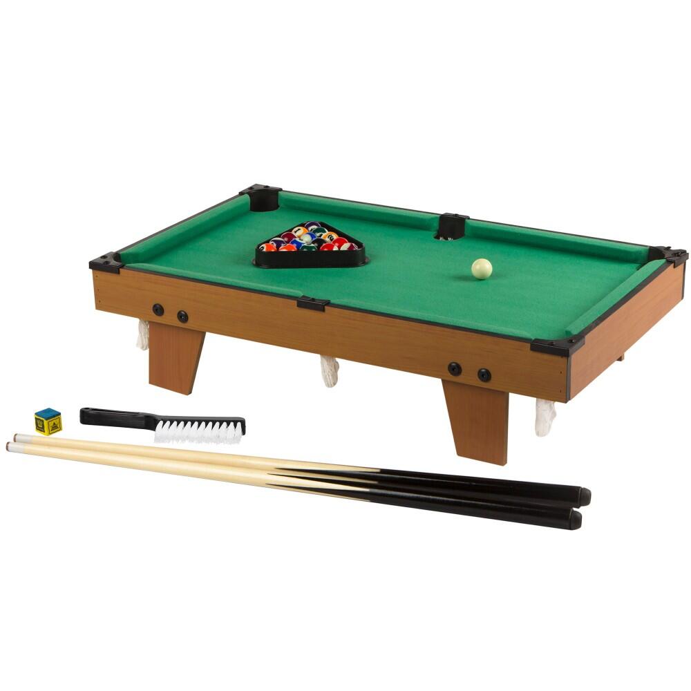 AKTIVE Tavolo da biliardo in legno 62x36x15 cm CB Games