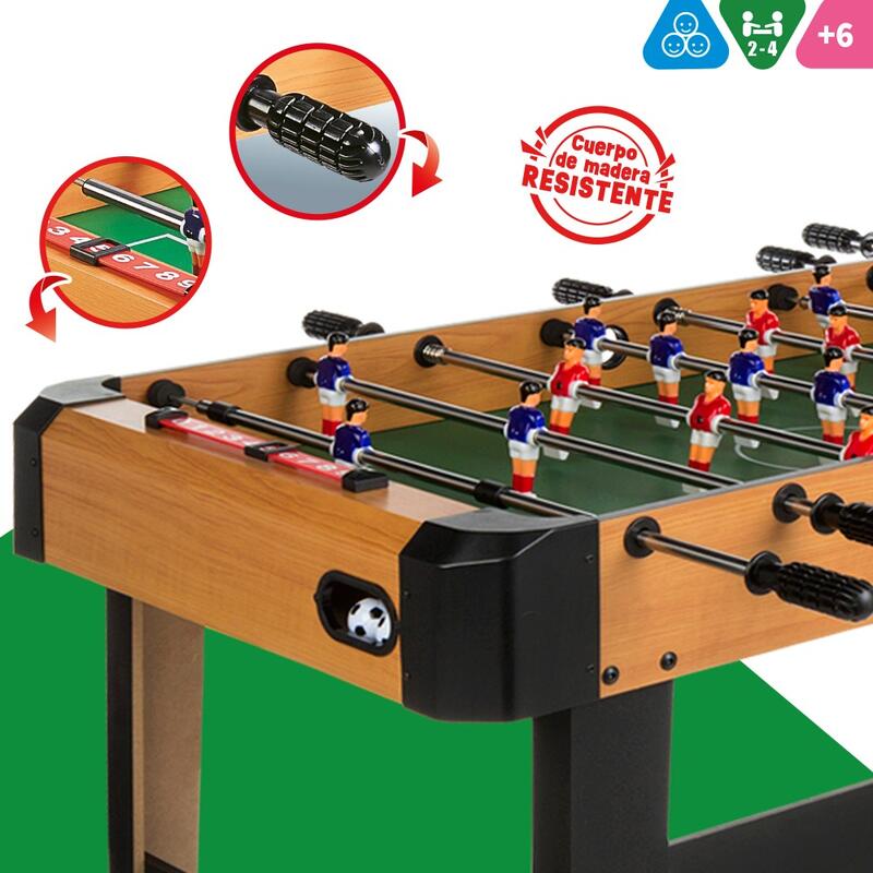Matraquilhos madeira 121x61x79 cm CB Games