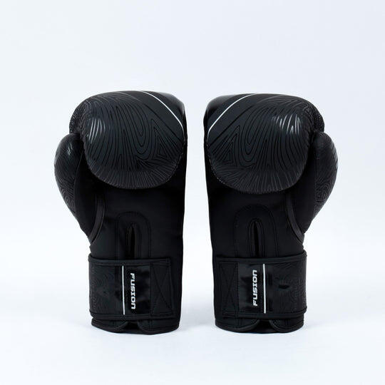 Manusi Box Knockout Fusion 14 oz / Negru/Alb