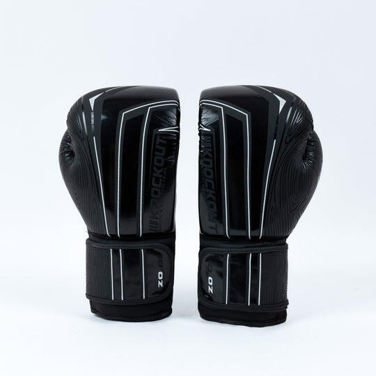 Manusi Box Knockout Fusion 14 oz / Negru/Alb