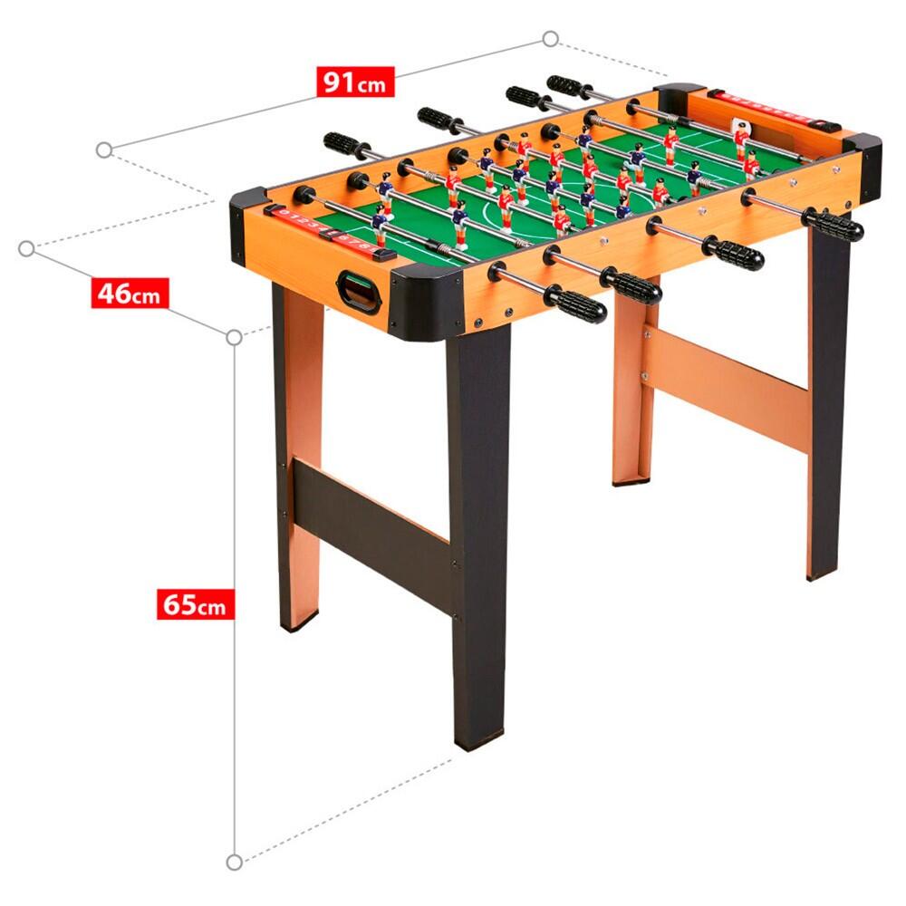 Mesa de matraquilhos de madeira com pernas 91x46x65 cm CB Games 6/7