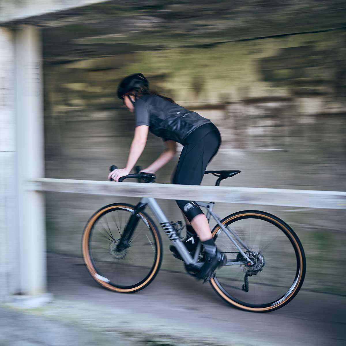 3/4 lange Fahrradhose - Damen - P-Icon 3/4 W - schwarz 4/6
