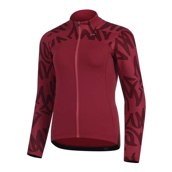 Maglia manica lunga - Ciclismo - Donna - P-Pitch - rosa