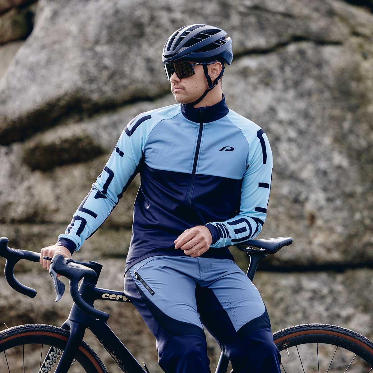 Langarmtrikot - Fahrrad - Herren - P-7 Days - dunkelgrün 3/4