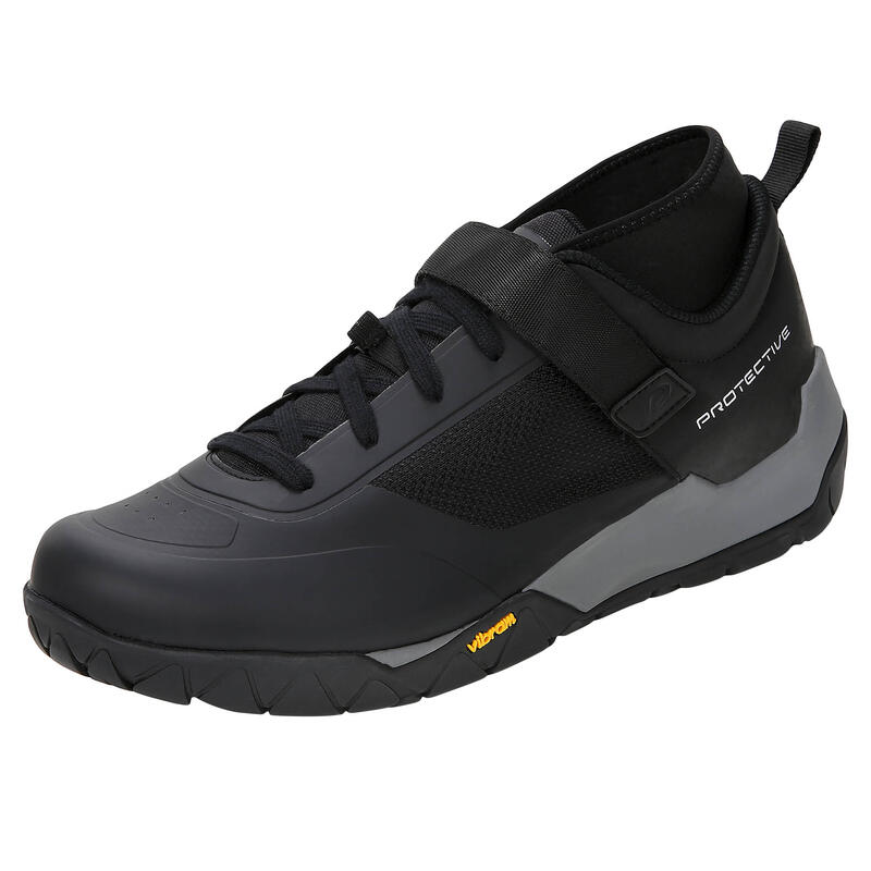 Flatpadel Sneaker - Fahrradschuhe - P-Move shoes - schwarz