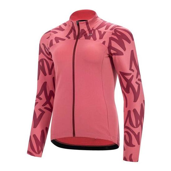 Maglia manica lunga - Ciclismo - Donna - P-Pitch - rosa