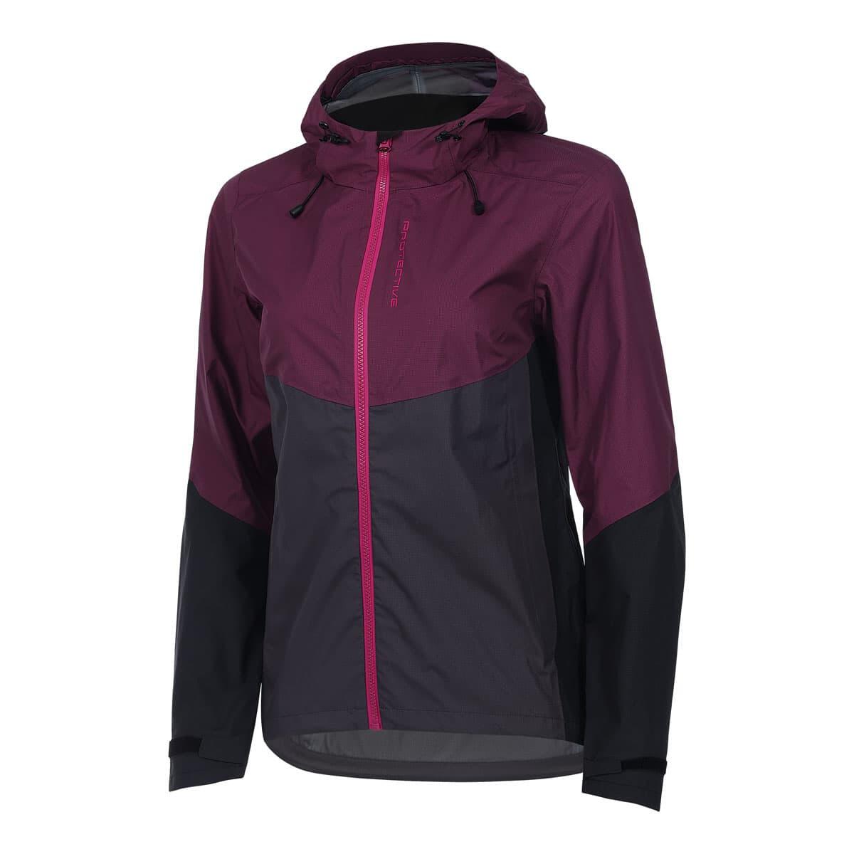 PROTECTIVE Regenjacke - Fahrrad - Damen - P-New Age CB W - bordeaux