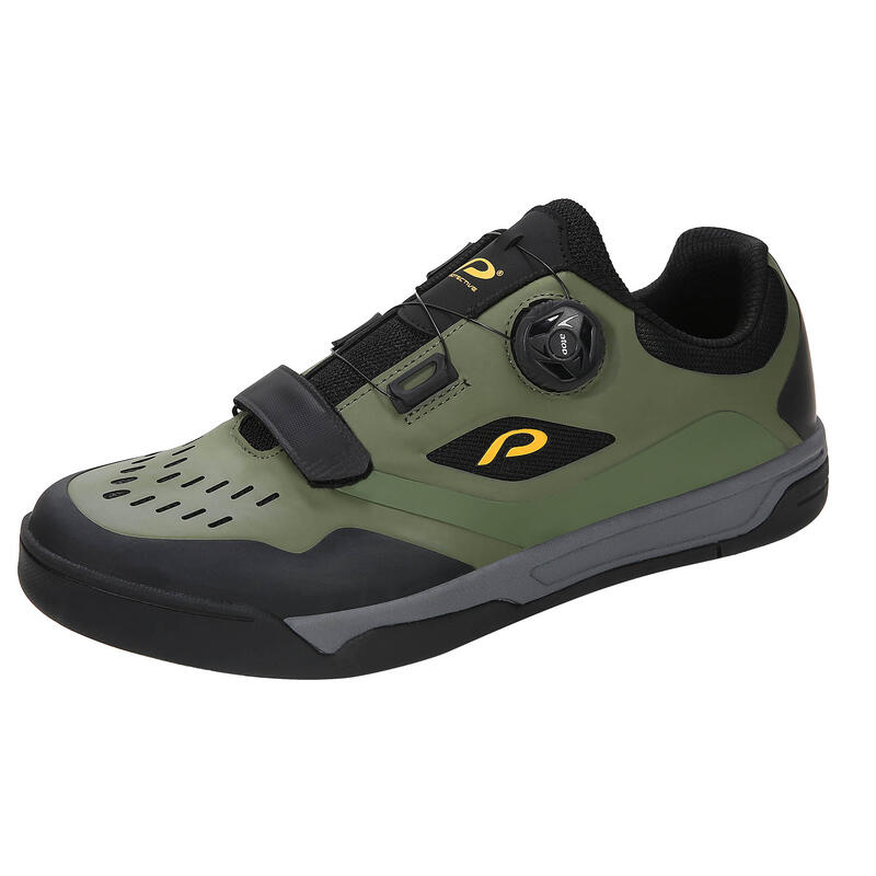 Flatpadel Sneaker - Fahrradschuhe - P-Gravel Pit shoes - dunkelgrün