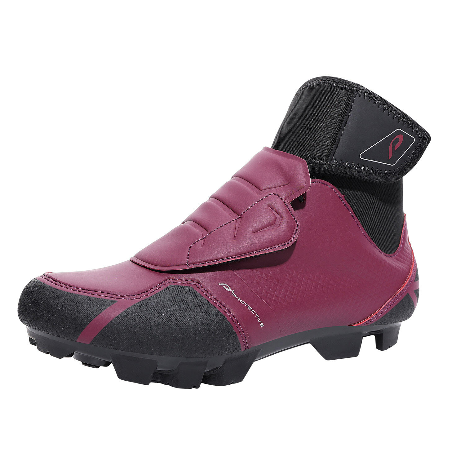 Chaussures Cyclisme Peloton – Taille EU 40 / US 7 – Noir/rouge – Cuir – Occasion