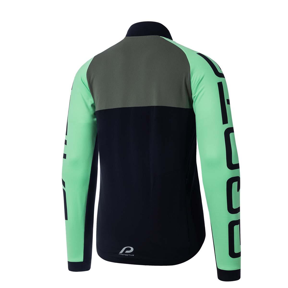 Langarmtrikot - Fahrrad - Herren - P-7 Days - dunkelgrün 2/4