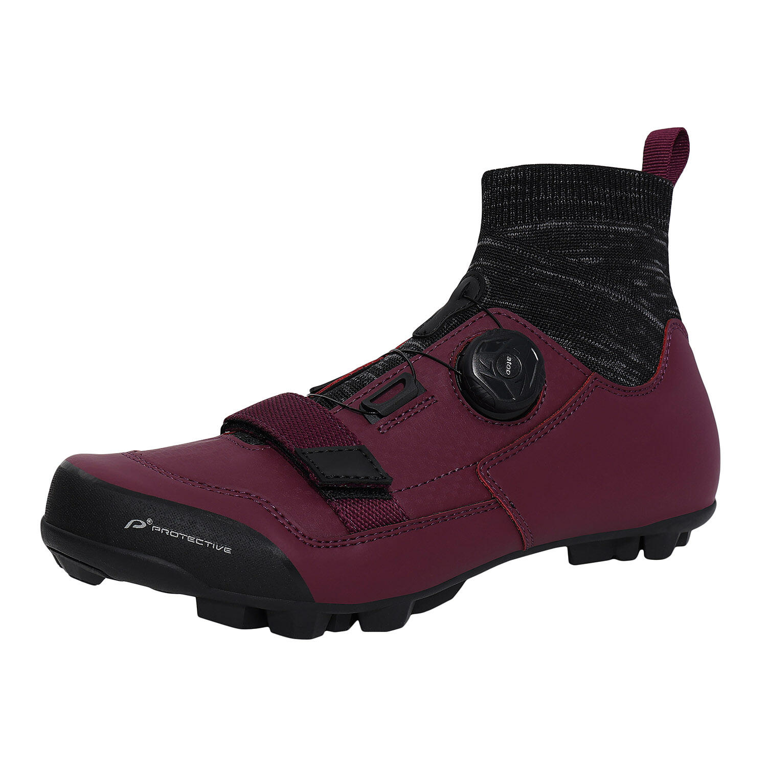 PROTECTIVE Gravelschuh - Fahrradschuhe - P-Steel Toes shoes W - bordeaux