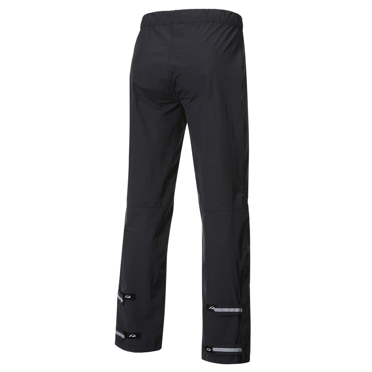 Regenbroek - Fiets - Unisex - P-Seattle - zwart 2/6