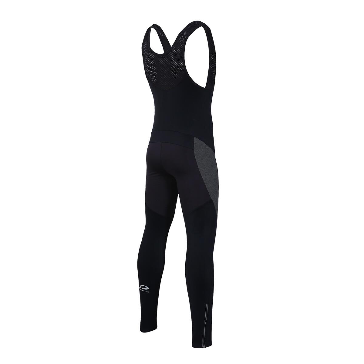Lunga Ciclismobib - Uomo - P-Combat Gonna Therm - nero 2/4