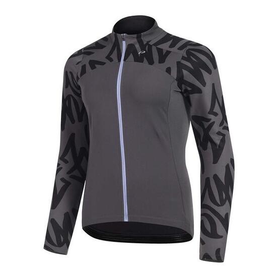 Maglia manica lunga - Ciclismo - Donna - P-Pitch - rosa