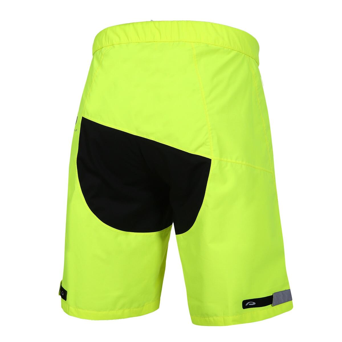 Kurze Regenüberhose - Fahrrad - Herren - P-Seattle Short - gelb 2/5