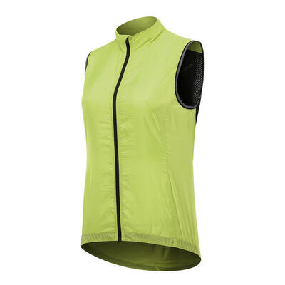 Gilet antivento - Ciclismo - Donna - P-Ride W - verde chiaro