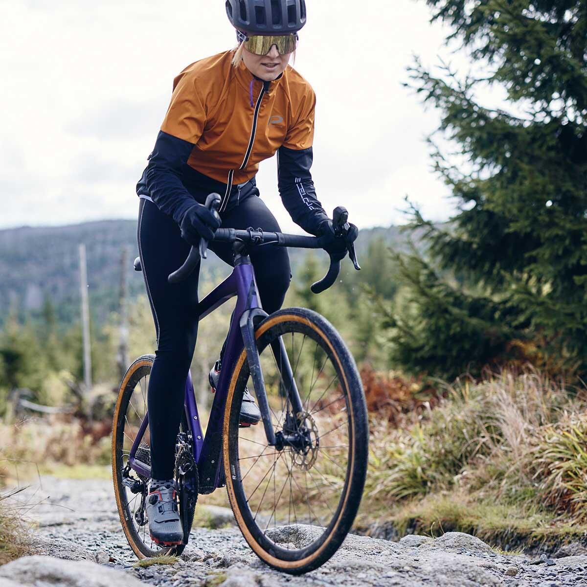 Pantalon long cyclisme femme P-Shadowplay W 5/7