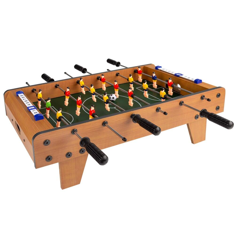 Futbolín de madera sobremesa 60x30x20 cm cb games