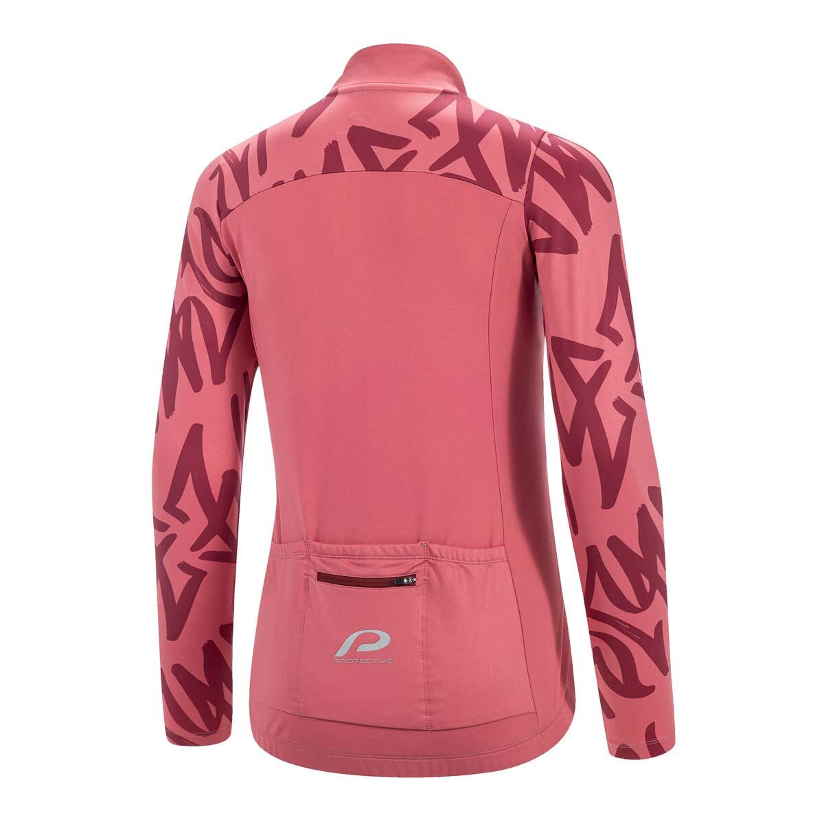 Maillot manches longues - Vélo - Femme - P-Pitch - rosa 2/4