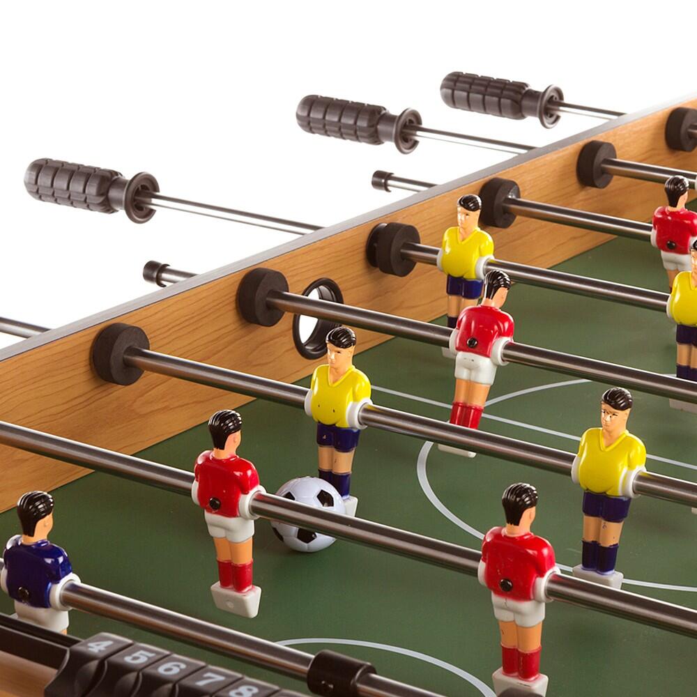 Baby-foot pliant en bois avec pieds 101x51x70 cm CB Games 5/7