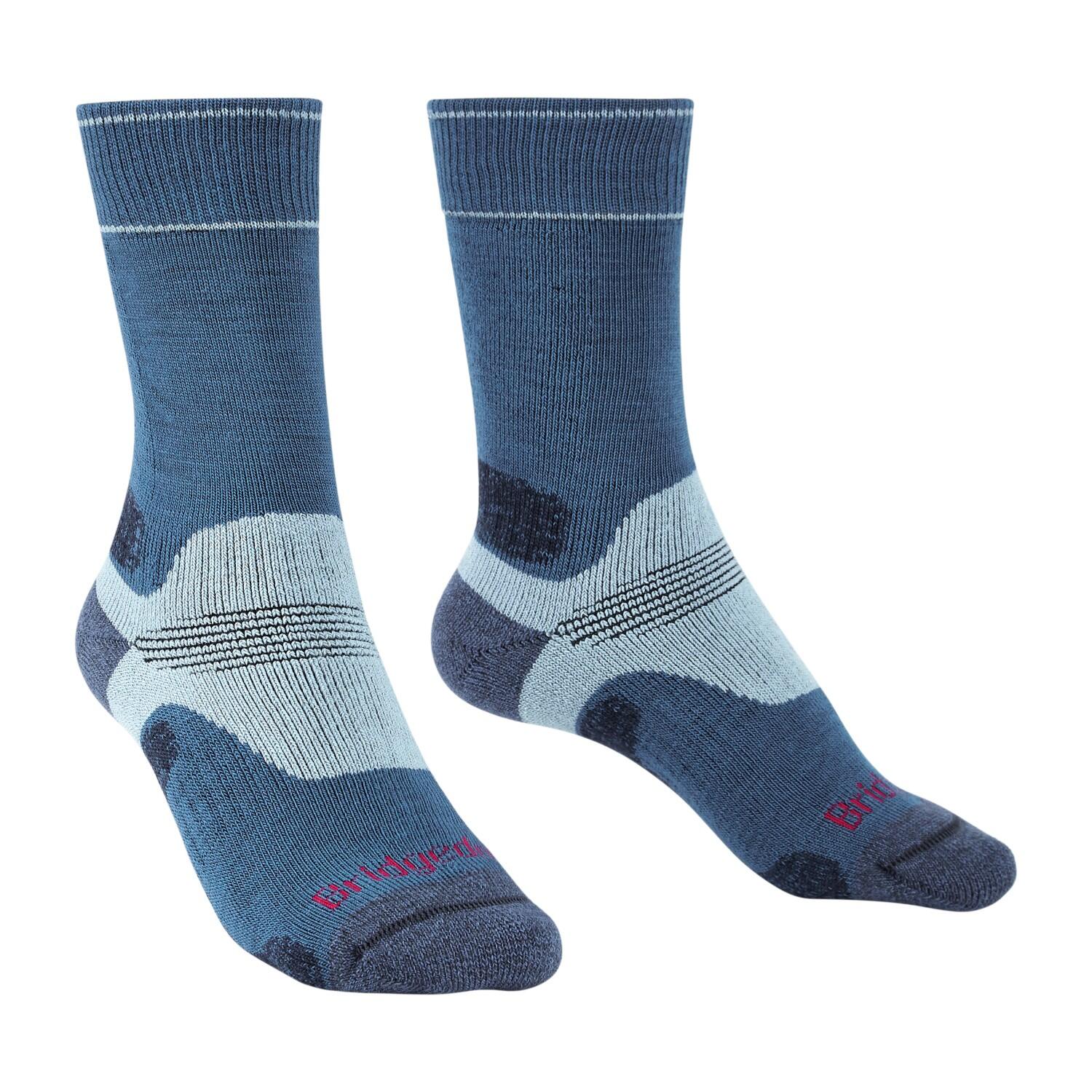 BRIDGEDALE Bridgedale Hike Midweight Merino Crew Wandelsokken - Denim - Dames
