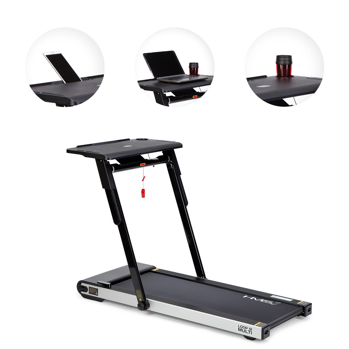 Elektrische loopband met bureau HMS LOOP12 MULTI 5/7