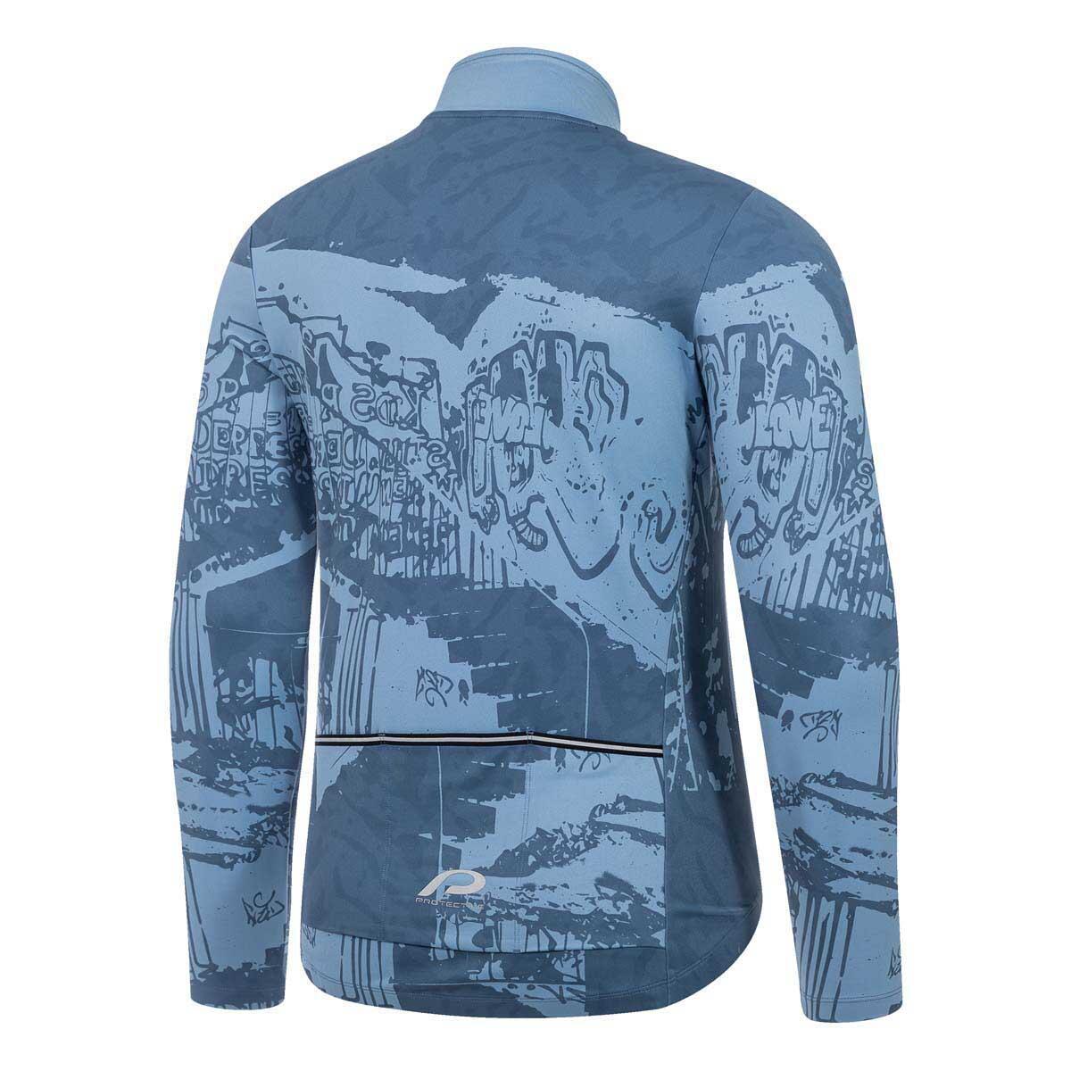 Langarmtrikot - Fahrrad - Herren - P-Ist Yours - blau 2/4