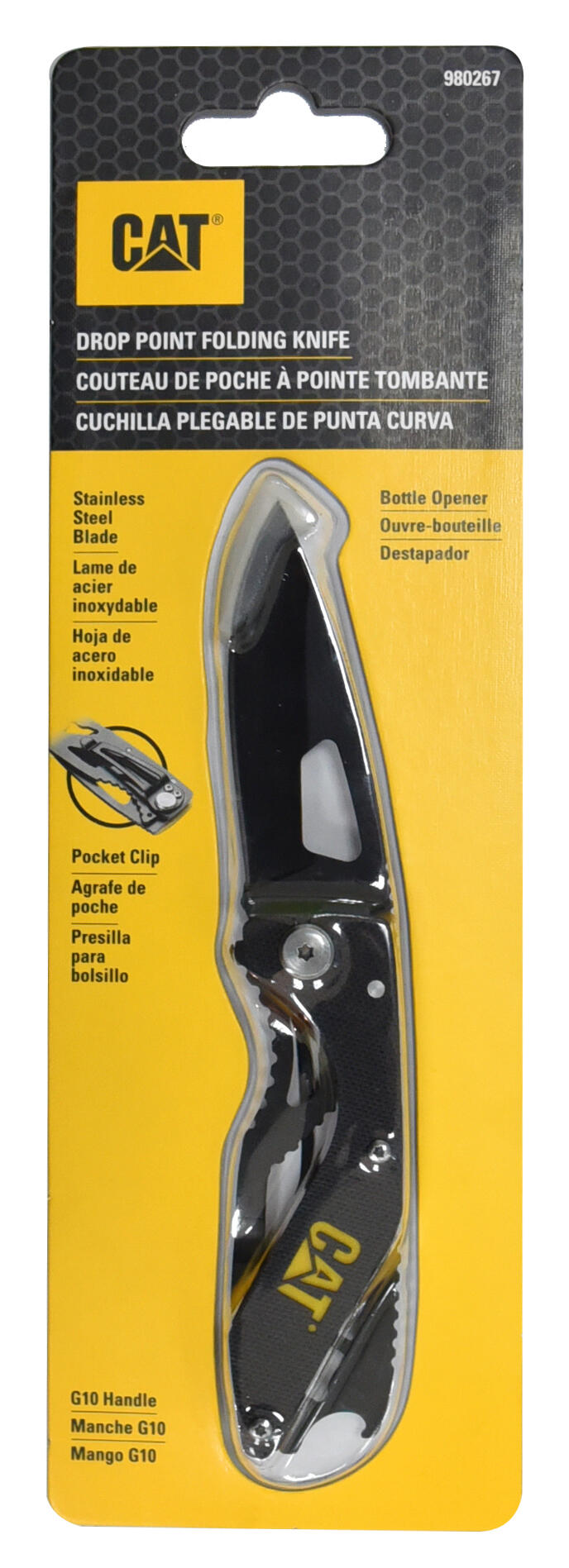 CP-106313 Navaja plegable inox 13,5 cm CAT 5/5