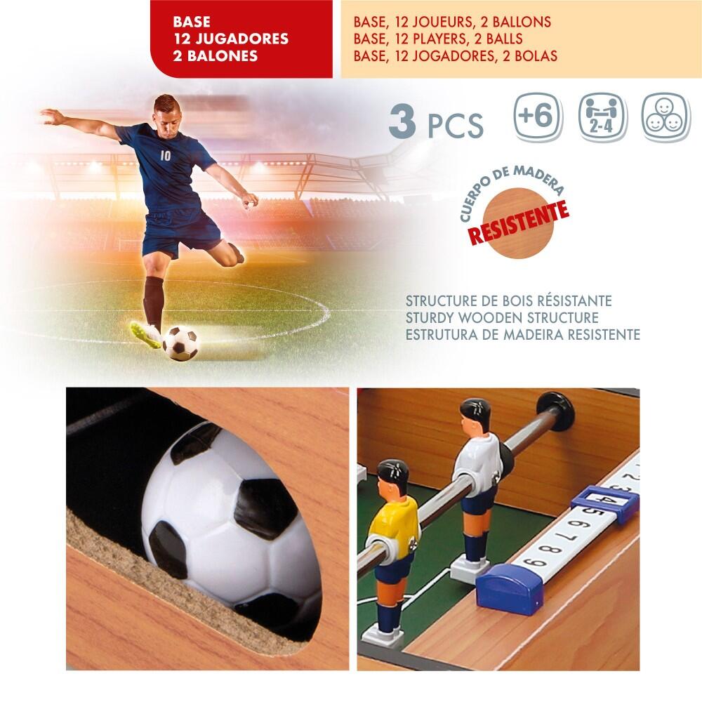 Table de football en bois 30x51x11 cm CB Games 2/7