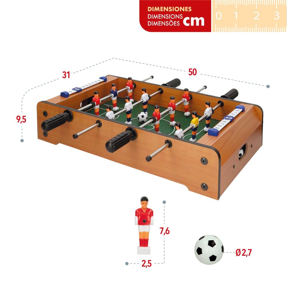 Table de football en bois 30x51x11 cm CB Games 5/7