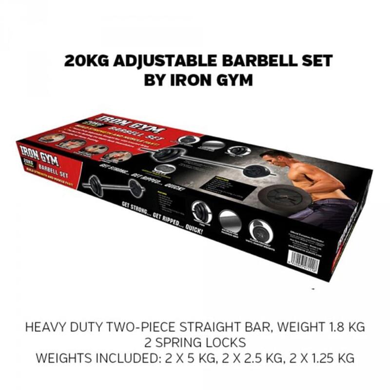 Iron Gym  verstelbare Halter Set,gewichten krachttraining fitness accessoires