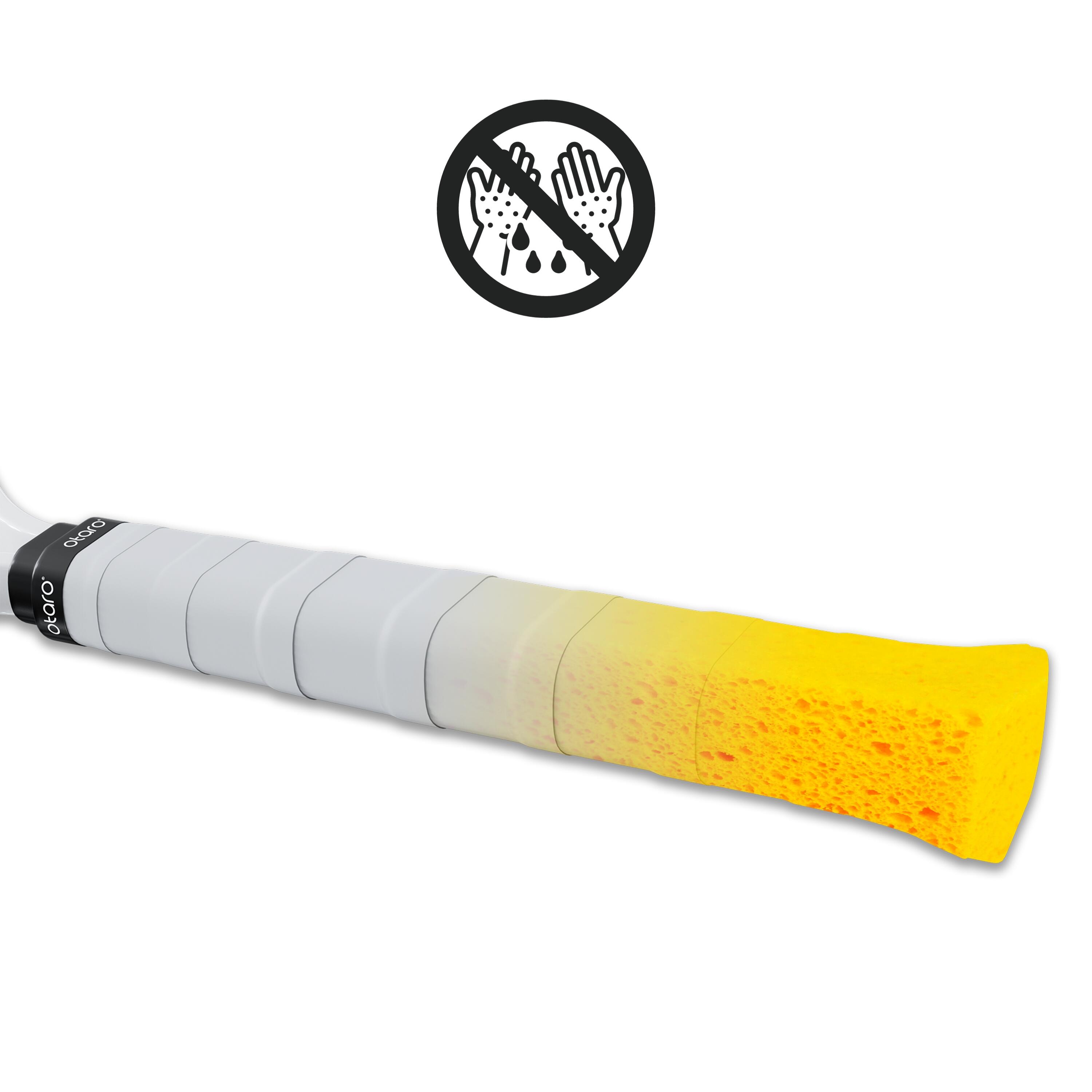 Bande de prise pour tennis: Overgrip 2 pcs | sans plastique - blanc 2/6