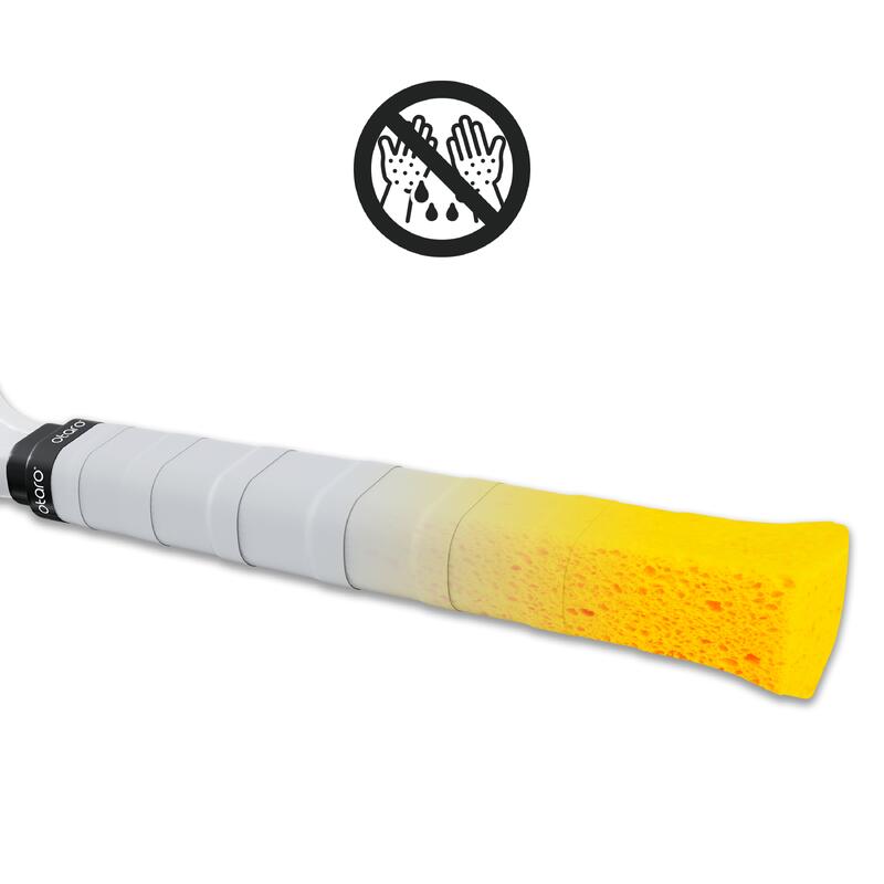 Grip per racchetta da tennis: Overgrip 2 pezzi | Senza plastica - bianco