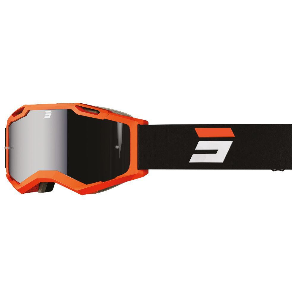 Shot - Masque Vtt/bmx Iris 2.0 Tech Orange Mat - Masque - Blanc|noir|orange - Taille Unique - Decathlon