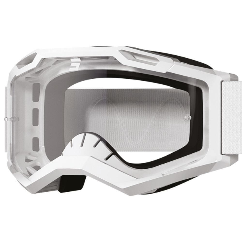 Máscara BMX Infantil Rocket 2.0 Branco Brilhante 2/3